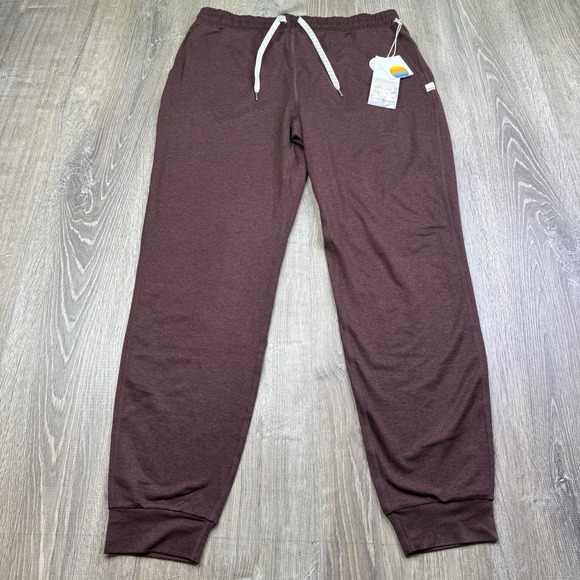 Vuori Women's Performance Jogger VW303 Ruby Heather L Large Long Dream Knit NWT - Picture 2 of 11